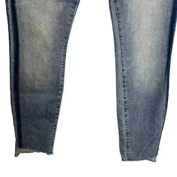 Mother The stunner Zip Ankle Step Fray in Light Kitty Racer Size 25 - Picture 4 of 11